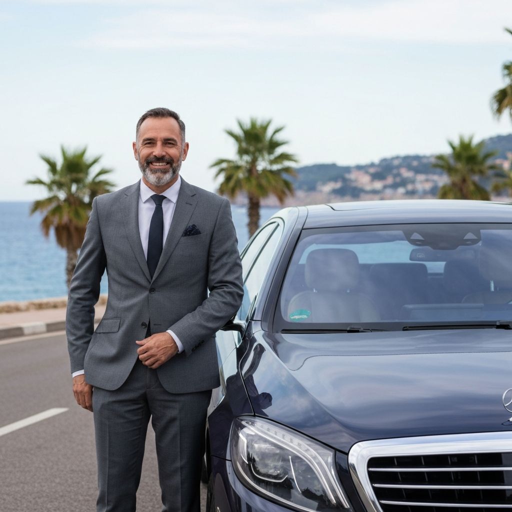 Chauffeur professionnel Nice Taxi Azur